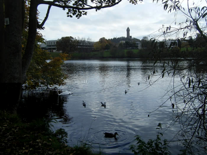 Every day is beautiful at the University of Stirling!